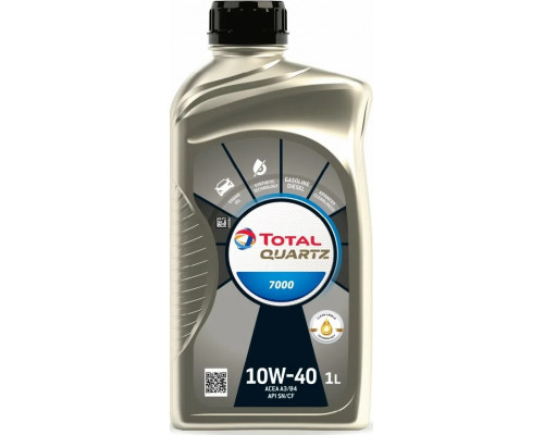 TOTAL Quartz 7000 10W-40 1л. Масло моторное.