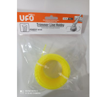 Леска для триммера нейлоновая UFO HOBBY LINE 3,0мм х 10 м (квадрат витой)