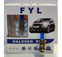 Набор галоген. ламп  "F Y L" BLUE (5000K) H3 12V 55W (эффект XENON) комп. 2шт.