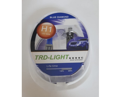 Набор TRD-LIGHT (BLUE DIAMOND 5000K) H1 12V 55W (эффект XENON) комп. 2шт.