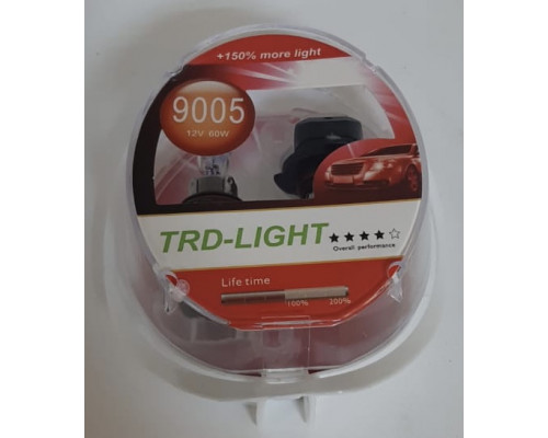 Набор галоген. ламп TRD-LIGHT +150 % HB3 (9005) 12V 60W комп. 2шт.