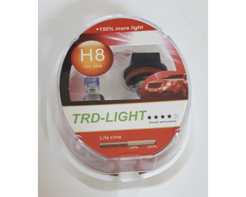 Набор галоген. ламп TRD-LIGHT +150 % H8 12V 35W комп. 2шт.