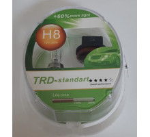 Набор галоген. ламп TRD (STANDART +60 %) H8 12V 35W комп. 2шт.